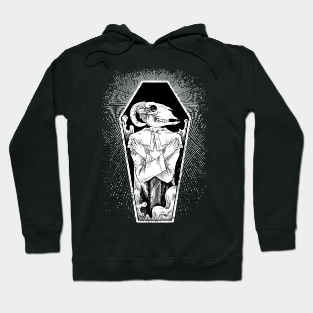 In Tthe Grave Hoodie by akawork280